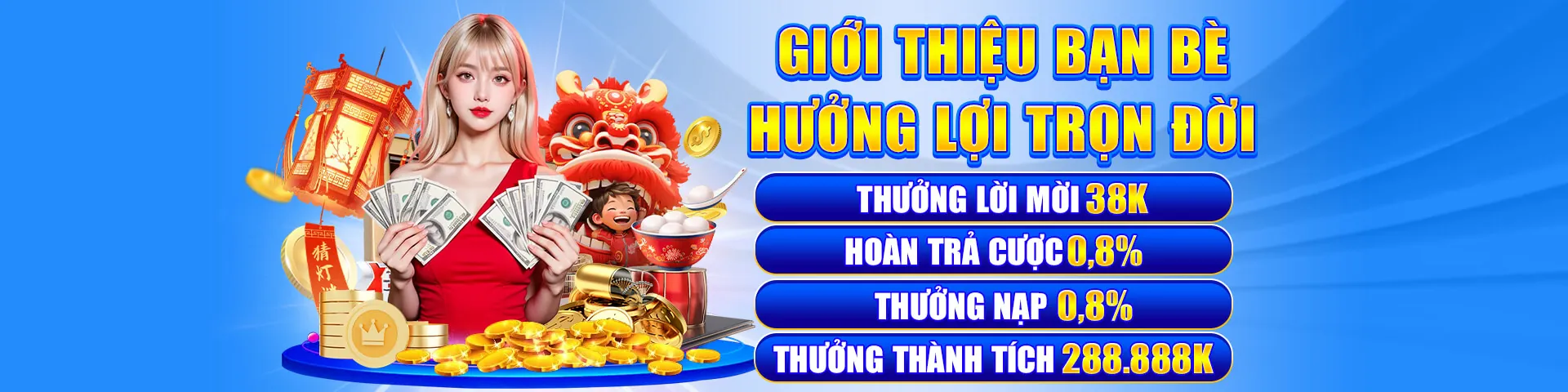 Banner khuyến mãi đăng ký 88live link vào